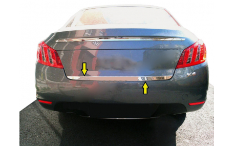 Хром накладки Peugeot 508