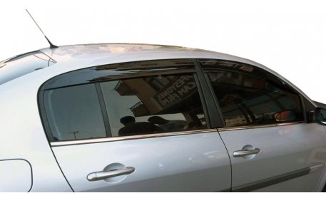 Хром накладки Renault Megane