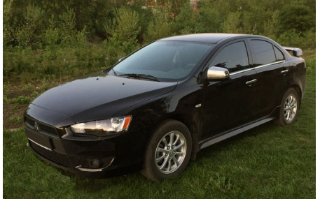 Хром накладки Mitsubishi Lancer X