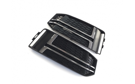 Решетки бампера Audi A4 B9 2016-2019