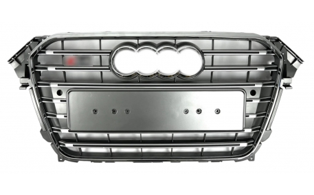 Решетка радиатора Audi A4 B8 2012-2015