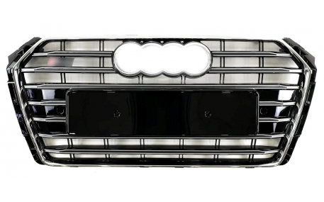 Решетка радиатора Audi A4 B9 2016-2019