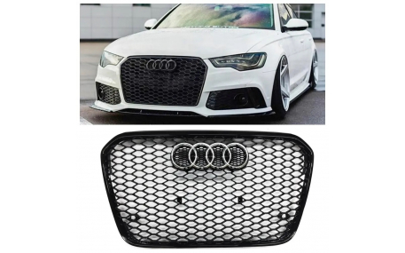 Решетка радиатора Audi A6 C7 2011-2014