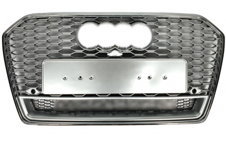 Решетка радиатора Audi A6 C7 2015-2018