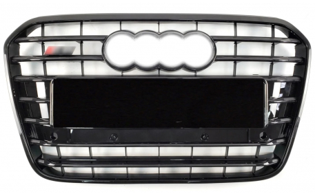 Решетка радиатора Audi A6 C7 2011-2014