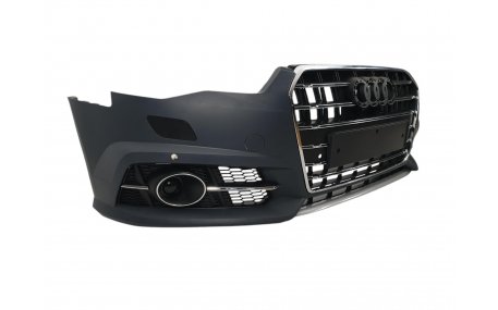 Бампер передний Audi A6 C7 2015-2018