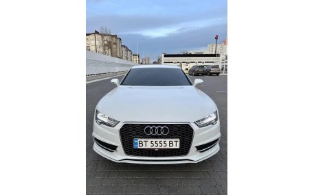 Решетка радиатора Audi A7 2015-2018