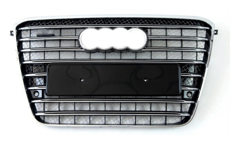 Решетка радиатора Audi A8 D4 2010-2014