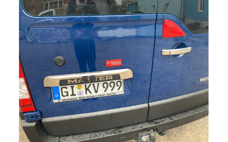 Хром накладки Opel Movano