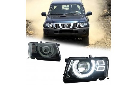 Фары передние Nissan Patrol Y61 2004-2008