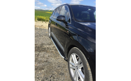 Подножки Audi Q7