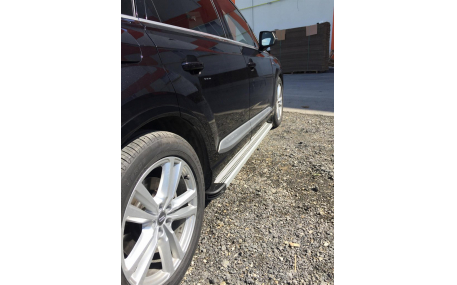 Подножки Audi Q7