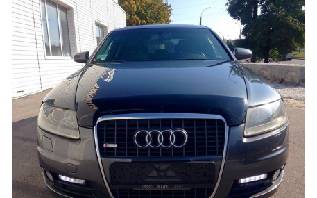 Дефлектор капота Audi A6 C6