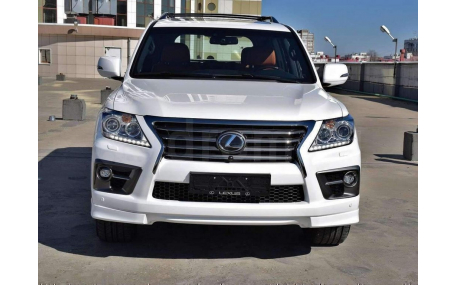 Накладки на бампера Lexus LX570 2012-2015