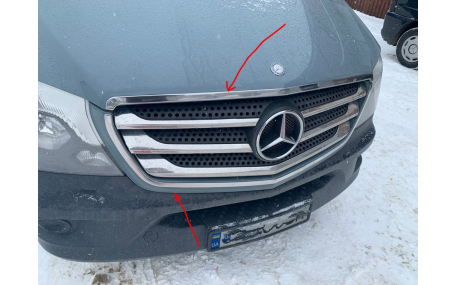 Хром накладки Mercedes Sprinter 2013