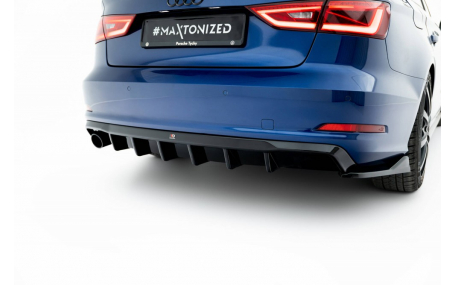 Накладка задняя Audi A3 8V 2012-2015 Sedan