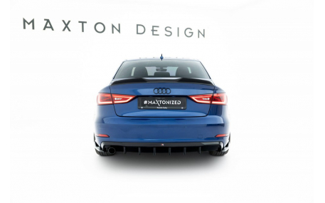 Накладка задняя Audi A3 8V 2012-2015 Sedan