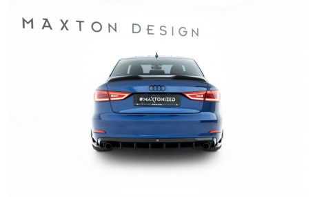 Накладка задняя Audi A3 8V 2012-2015 Sedan