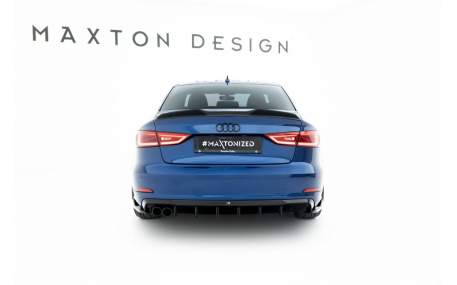 Накладка задняя Audi A3 8V 2012-2015 Sedan