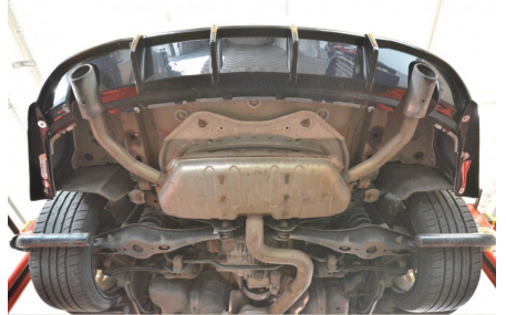 Накладка задняя Audi A3 8V 2012-2015 Sedan