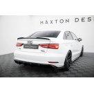 Накладка задняя Audi A3 8V 2016-2020 Sedan