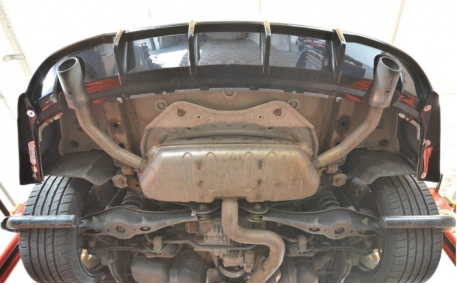 Накладка задняя Audi A3 8V 2016-2020 Sedan