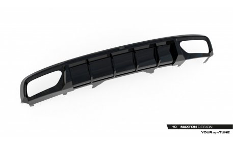 Накладка задняя Audi A4 B9 2016-2019