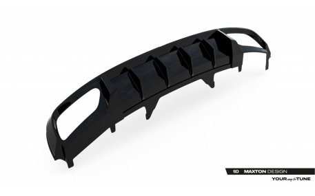 Накладка задняя Audi A4 B9 2016-2019