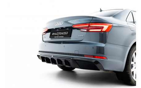 Накладка задняя Audi A4 B9 2016-2019