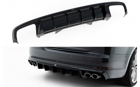 Накладка задняя Audi A4 B9 2016-2019