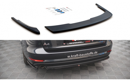 Накладка задняя Audi A4 B9 2016-2019