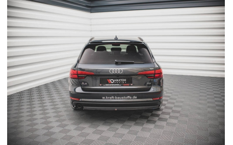Накладка задняя Audi A4 B9 2016-2019