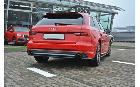 Накладка задняя Audi A4 B9 2016-2019