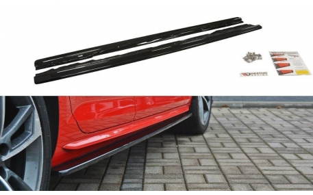 Пороги Audi A4 B9 2016-2019