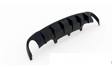 Накладка задняя Audi A6 C7 2011-2014