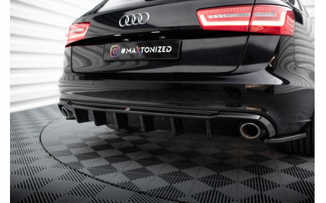 Накладка задняя Audi A6 C7 2011-2014
