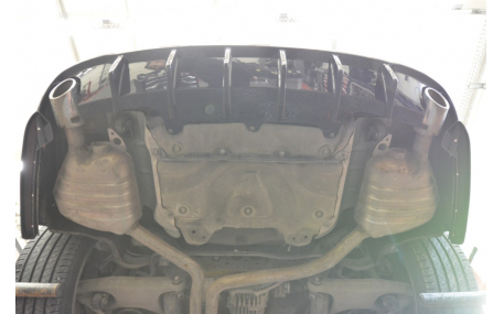 Накладка задняя Audi A6 C7 2011-2014