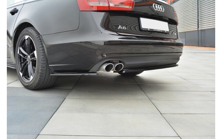 Накладка задняя Audi A6 C7 2011-2014