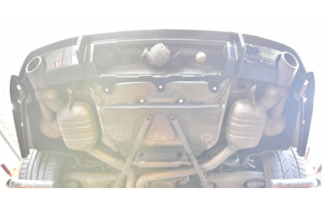 Накладка задняя Audi A6 C7 2011-2014