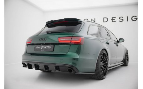Накладка задняя Audi A6 C7 2011-2014