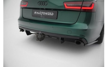 Накладка задняя Audi A6 C7 2011-2014