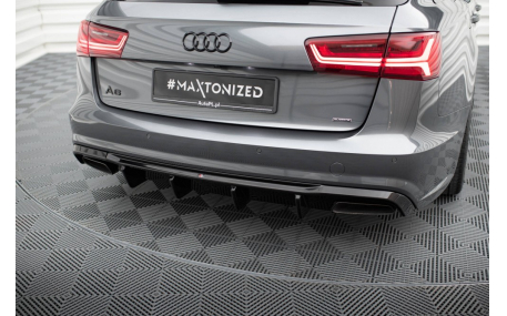 Накладка задняя Audi A6 C7 2015-2018