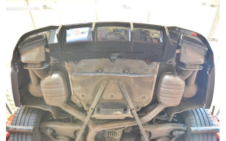 Накладка задняя Audi A6 C7 2015-2018