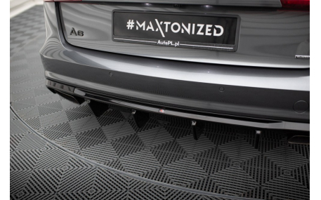 Накладка задняя Audi A6 C7 2015-2018