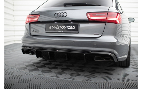 Накладка задняя Audi A6 C7 2015-2018