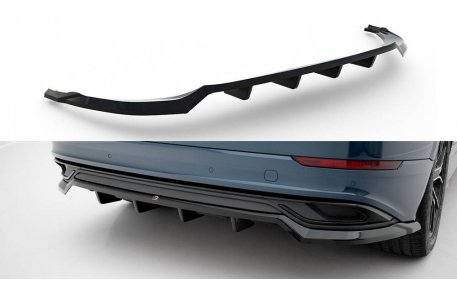 Накладка задняя Audi Q8 2018-2023