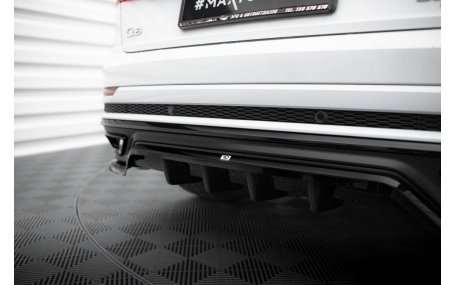 Накладка задняя Audi Q8 2018-2023
