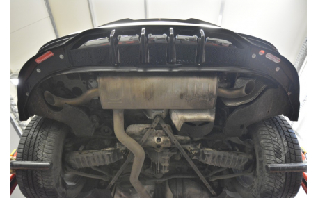 Накладка задняя Audi Q8 2018-2023