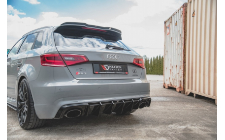 Накладка задняя Audi A3 8V 2016-2020 Sportback