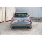Накладка задняя Audi A3 8V 2016-2020 Sportback